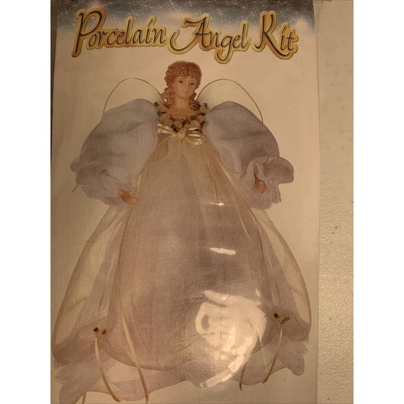 Vintage Porcelain Angel Kit 13.5” Mangelsens Auburn Sealed‎ - Picture 1 of 6